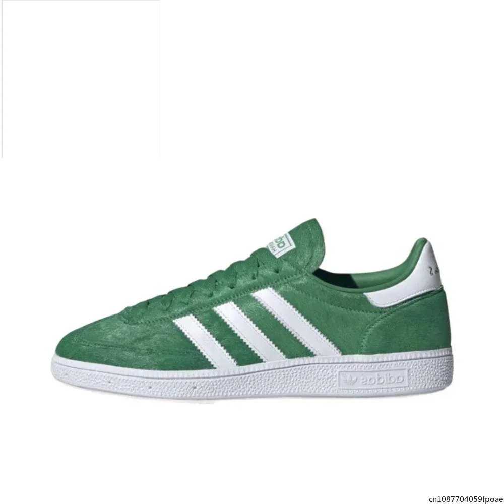 Adidas Handball Spezial Pony Hair Green Cloud White IH9982 Low-Top deutsche Trainingsbrettschuhe trendig bequem