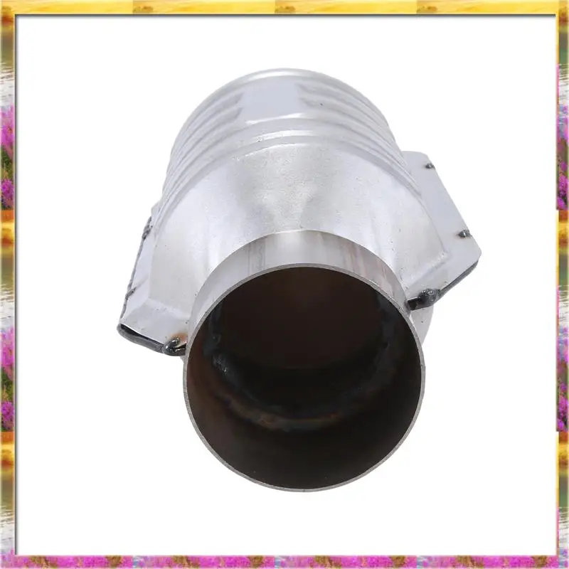 Must Have Universal Catalytic Converter 400 Cells High Flow Muffler Catalytic Converter Euro 1 Round Stainless Steel