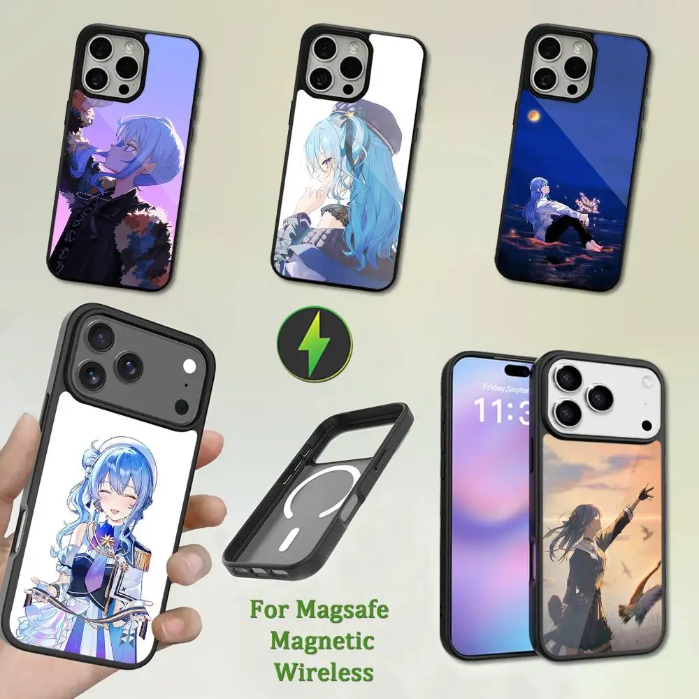 

Singer H-Hoshimachi S-Suisei Phone Case For iPhone 13,12,11,16,15,17,14,Pro,Max,Plus,Mini,Magsafe,Magnetic Wireless Charging