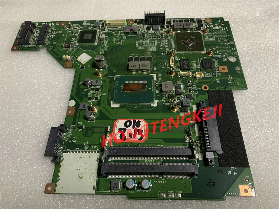 Genuine  ms-175a1 ver 1.0 For msi gp70 laptop motherboard with sr1px i7-4710hq cpu and GeForce 840m tesed ok