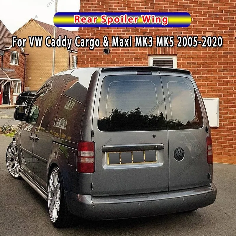 Para Volkswagen Caddy 2005-2020 MK3 MK4 Maxi y Cargo (No para la puerta trasera) Alerón trasero divisor de maletero Accesorios de tuning