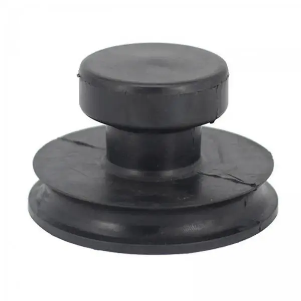 2x Suction Cup Singing Base Sound Tool Suction Lifter Rubber for Mechanical Bowl , 80mm