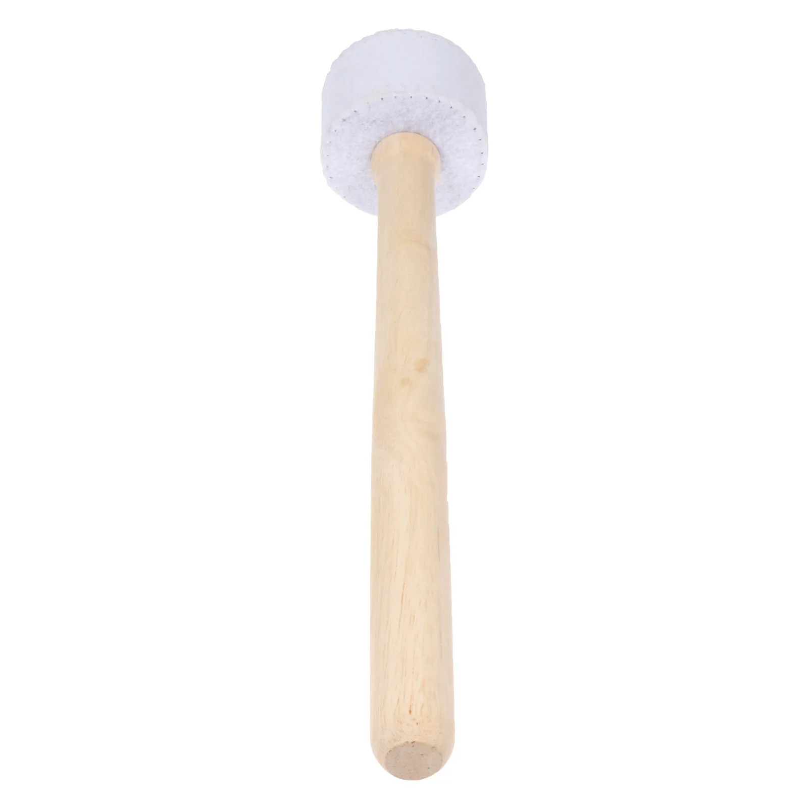 

for Bowl Stick Hammer Meditation Singing Mallet The Circle Striker White Cloth Gong