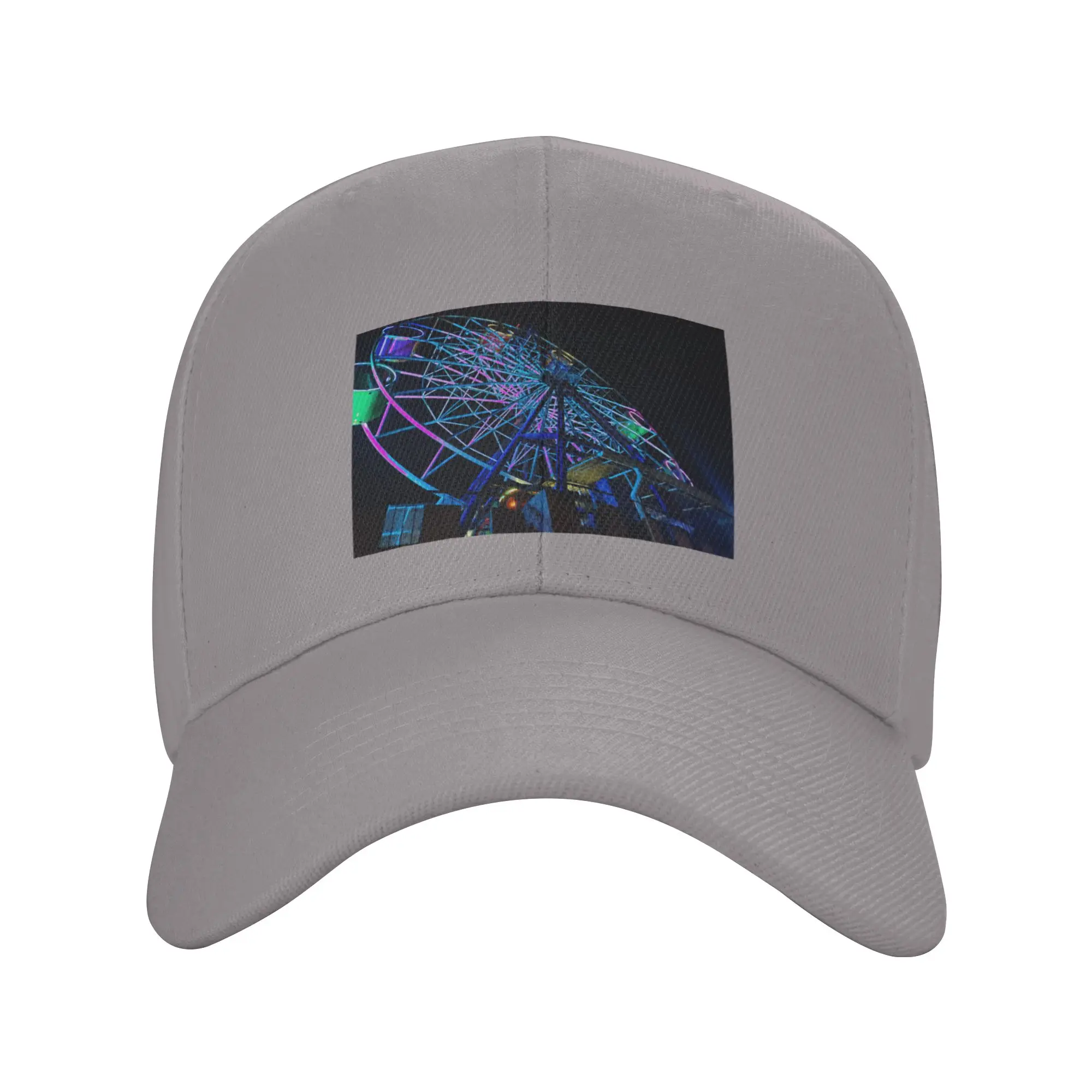 Hot Sale Rollercoaster Baseball Cap  Relaxed Fit Brand Man Caps  Beach Vacation Brand Man Caps