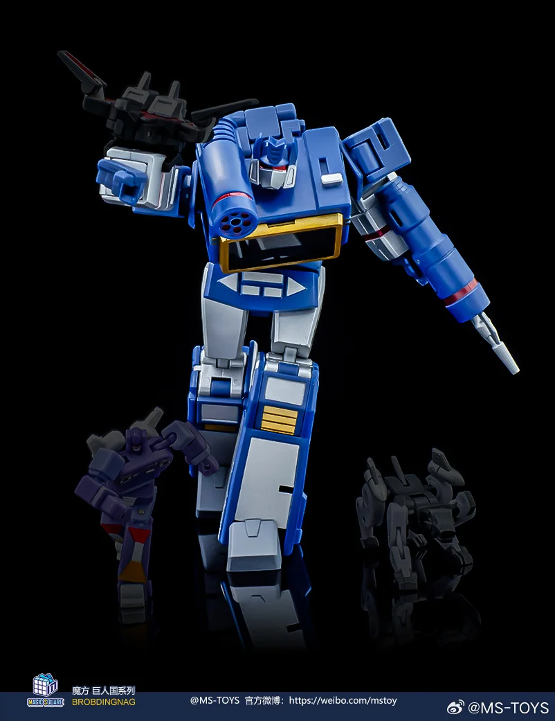 MagicSquare Transformation MS B27S B28A Soundwave Tapes Team Mini-Cassette Action Figure