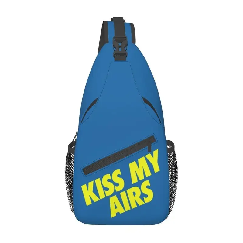 

Fashion Kiss My Airs Sling Bag for Traveling Men's Chest Crossbody Backpack Shoulder Daypack