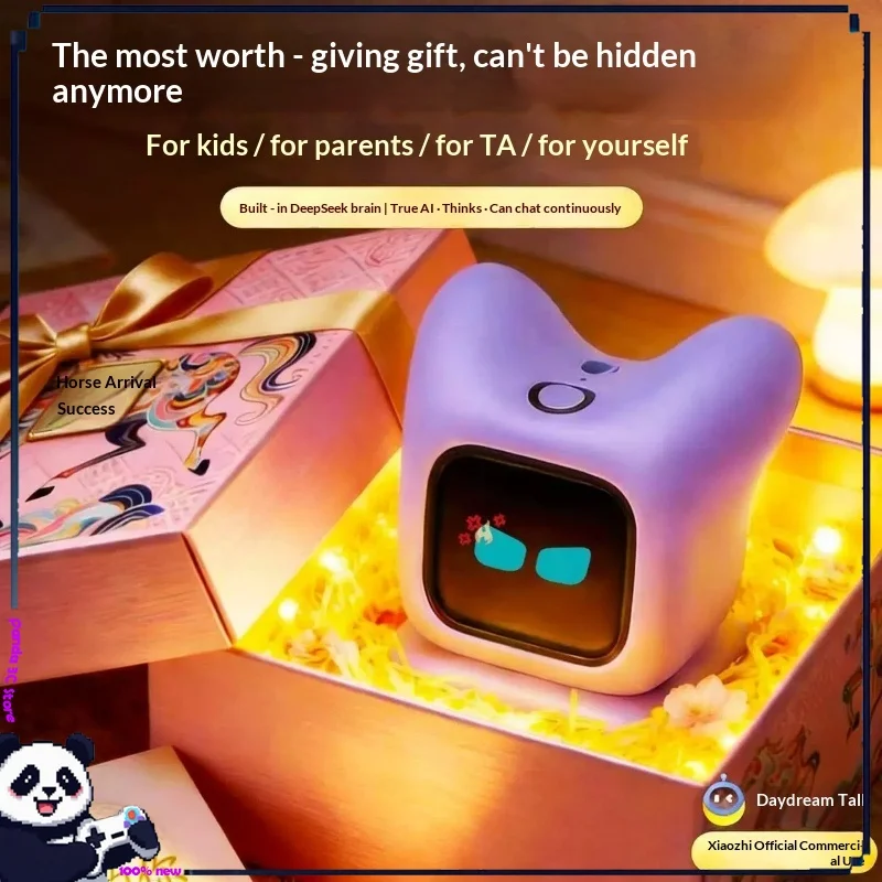 Daydream Whispers XiaoZhi S3 Max AI Desktop Pet Robot Voice Interactive Natural Chat Companion Toy 4G WiFi Birthday Gift