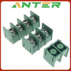 10PCS/lot 7.62 mm KF7.62 - 2P 3P 4P MG 762 - 2 3 4 Pin Can be spliced Screw Terminal Block Connector Black Green 7.62mm Pitch