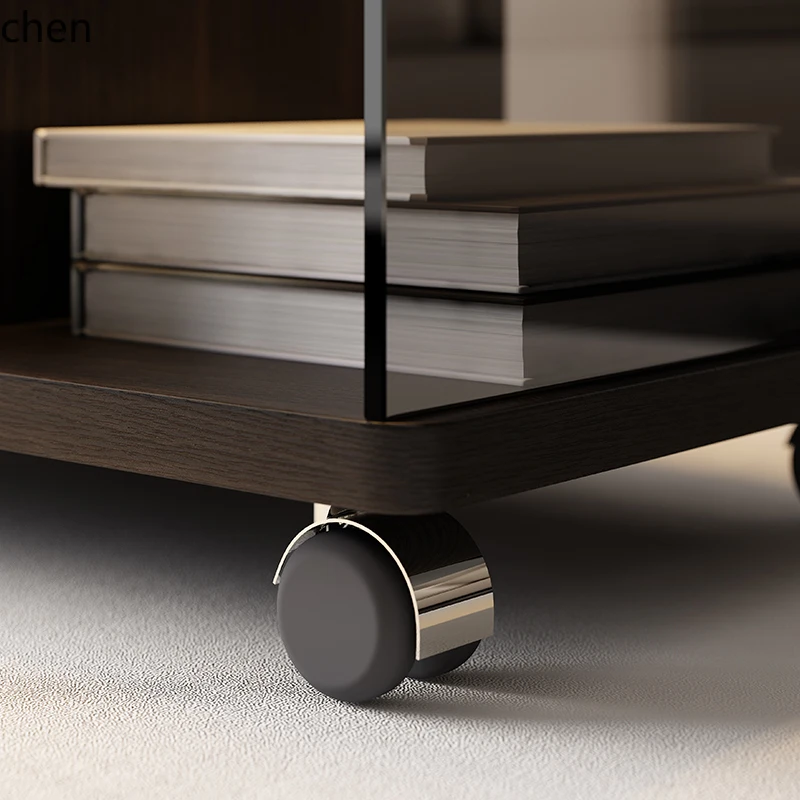 WL removable minimalist storage side cabinet light luxury high-end home living room small coffee table side table