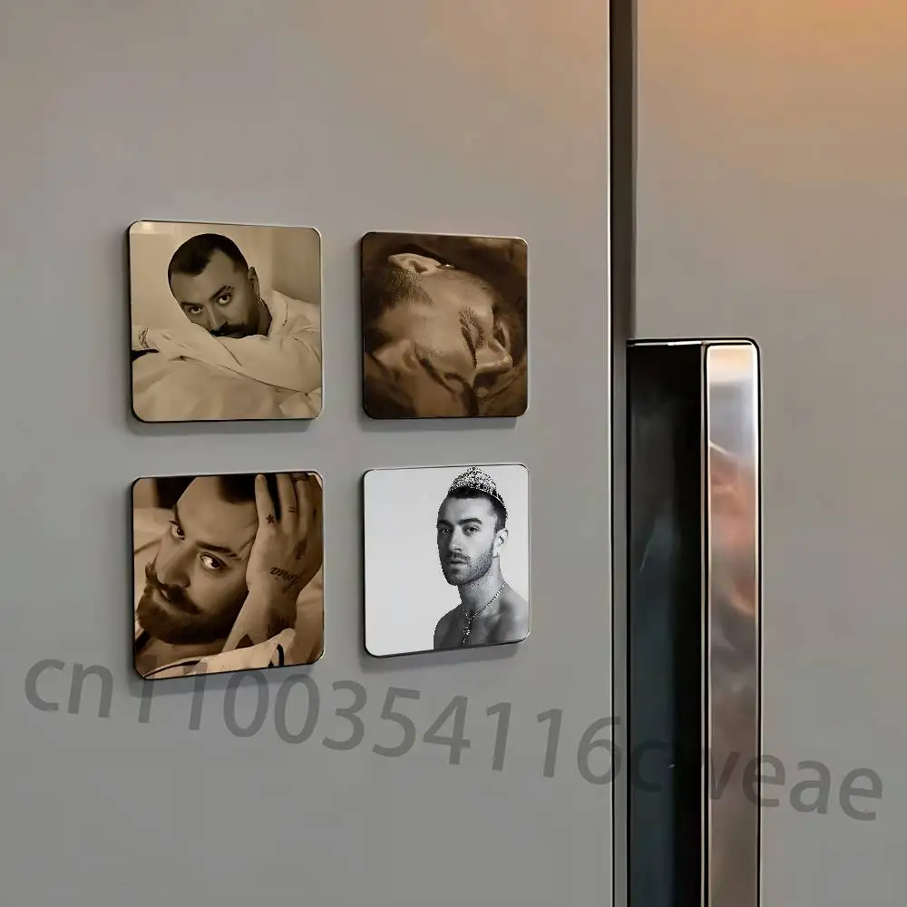 S-sam smith hazel eyes Magnet Refrigerator Fridge Sticker for Home Decor DIY Wall Decor