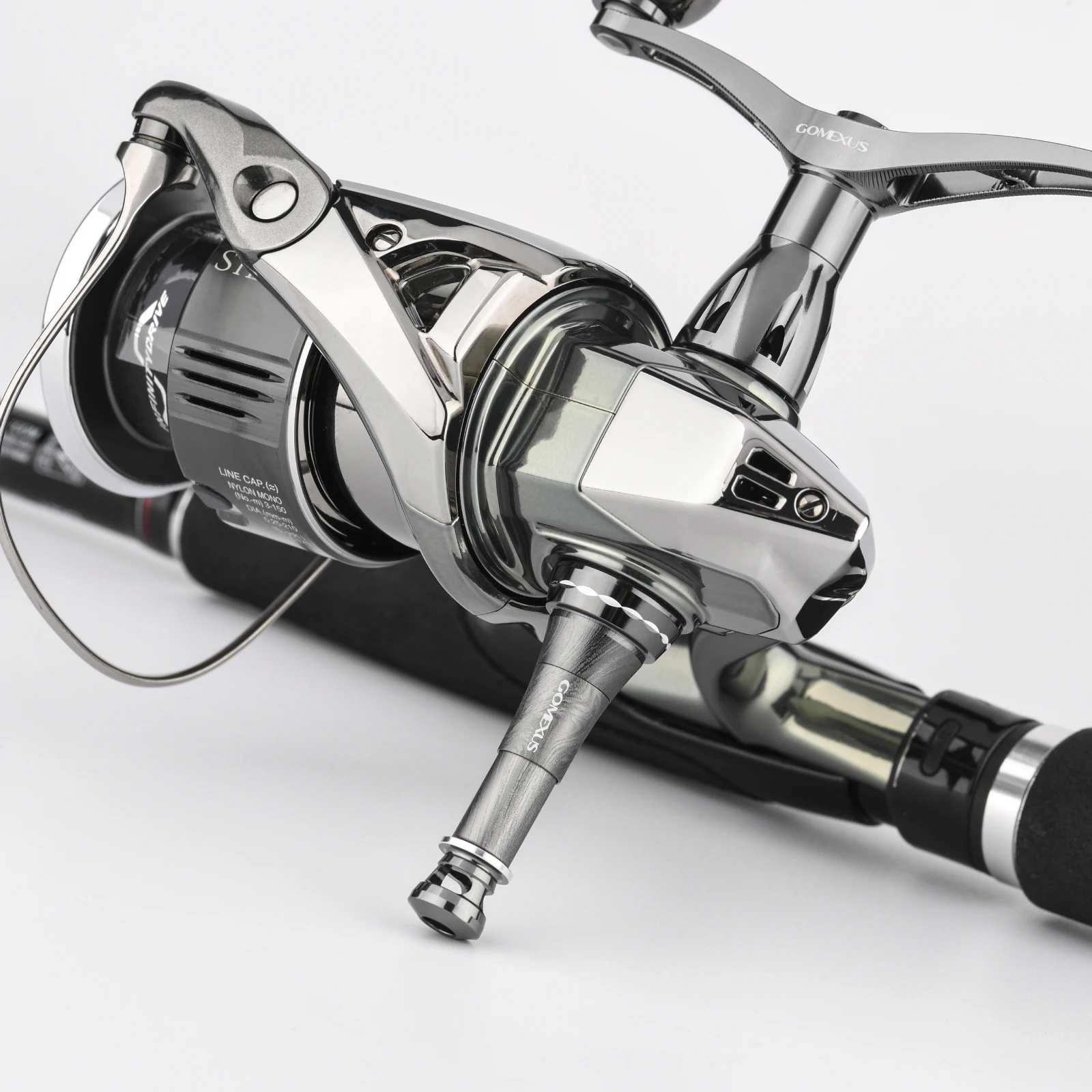 حامل بكرة دوارة من Gomexus قابل للطي لـ Shimano Vanquish Stella Stradic Daiwa Exist 19 Certate LT 1000 - 4000 بكرة حماية 48 مم