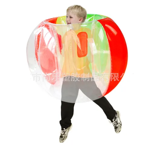Imagen 2 del producto Bolas de parachoques para juegos de deportes al aire libre, bolas de Zorbing, deportes recreativos entre padres e hijos, bolas de Fitness, sin bomba, 90cm