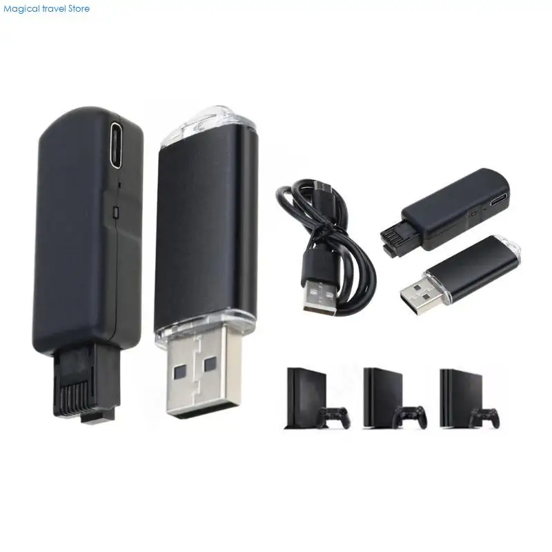 N2UB Tool Set for Game Console with Type C Cable Game Accessories USB Adapter