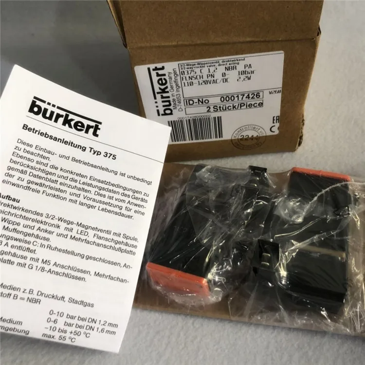 Baode burkert solenoid valve 0375 00017426