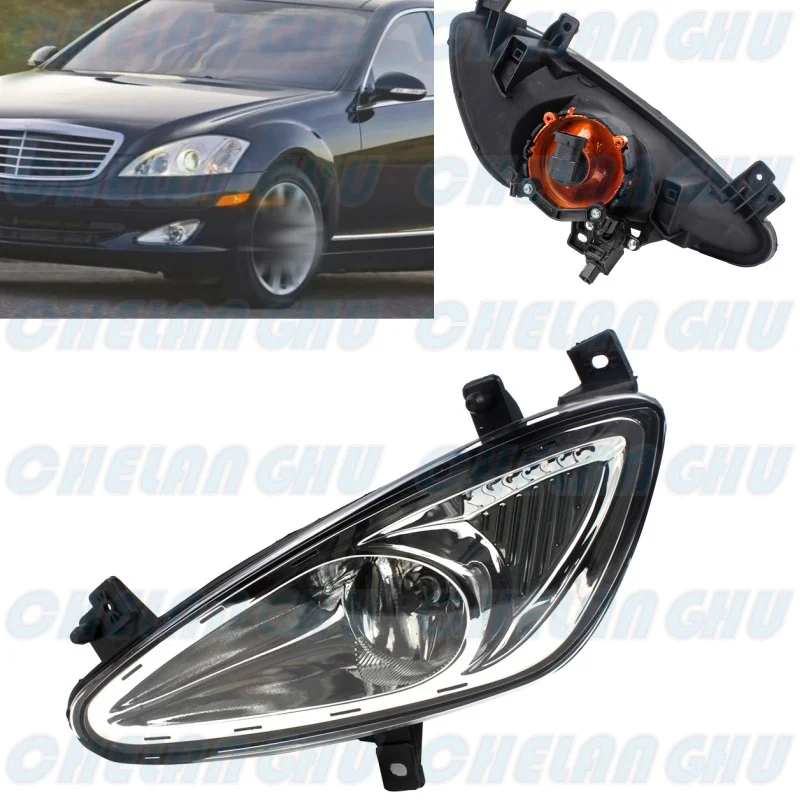 

For Benz W221 S350 S450 S500 S600 2007 2008 2009 Car accessories Left Side Front Bumper Fog Lights Lamp A2218200156