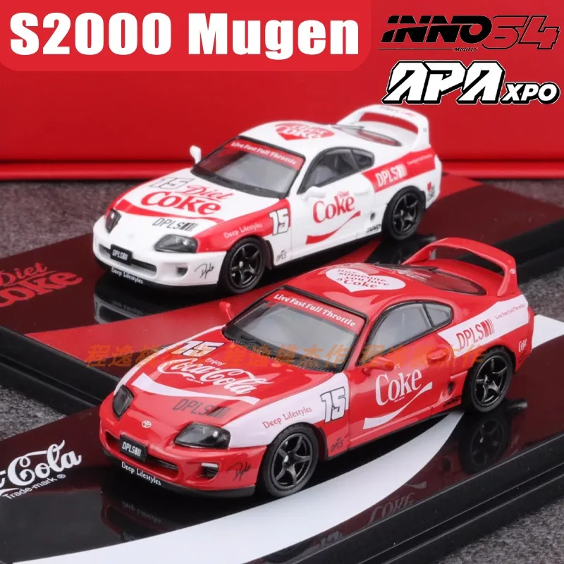 INNO 1/64 Supra A80 APAxpo Legering Motorvoertuig Speelgoed spuitgieten Metalen Model Collectie Jongen Kerstcadeaus