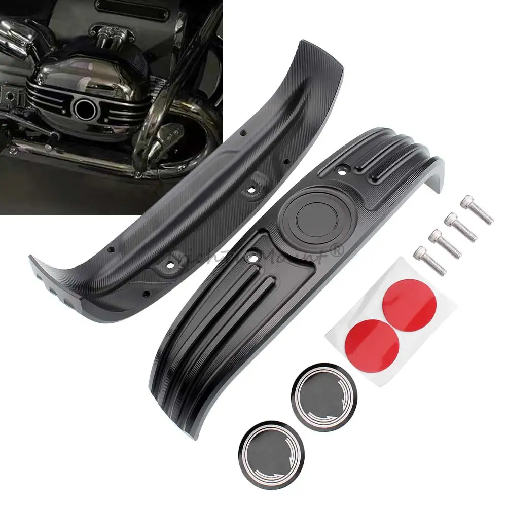 Motorcycle Cylinder Head Protector Engine Guard Trim Cover Fit For BMW R18 Classic Roctane 100 Years 2020-2024