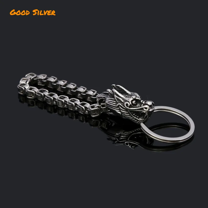 

Creative stainless steel key ring for men, Car key ring trend diy Personalized animal men's small gift