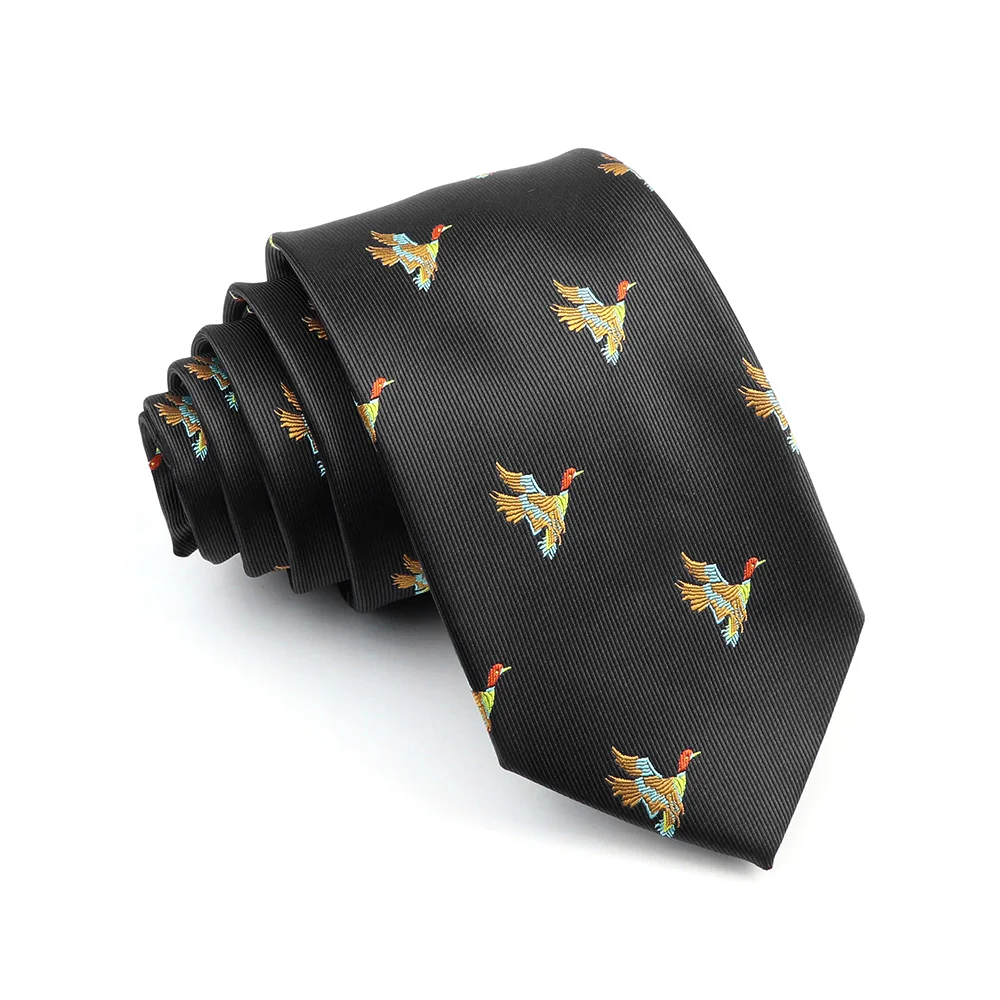 New Design Wedding Men Tie Animal Floral Red Blue Black Purple Neckties Men Business Dropshipping Groom Collar Accessories Gift