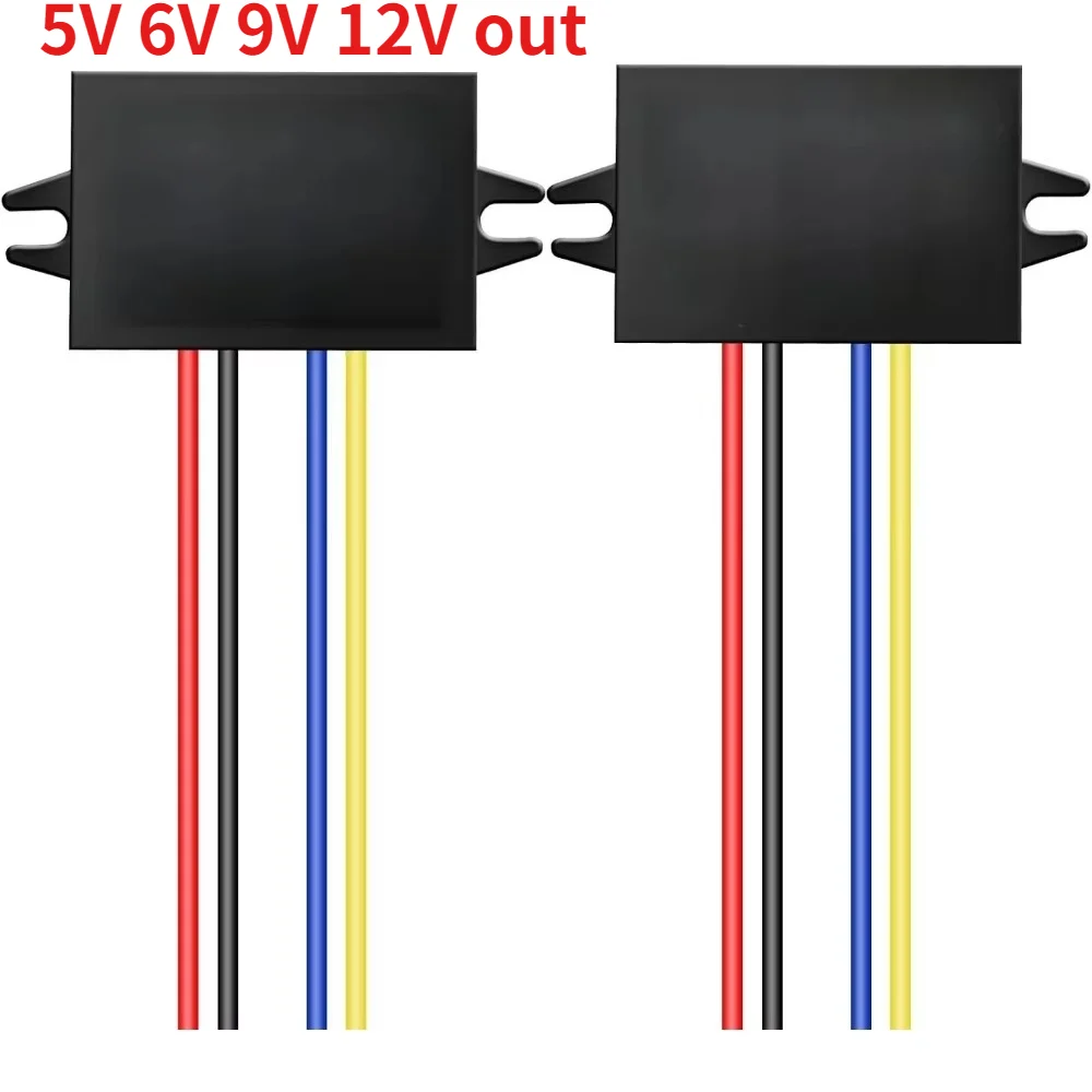 DC/DC 24V Step Dwon To 5V 4A (max) 20W Buck Voltage Reducer Regulator Waterproof Module For Car Audio Speakers Car GPS Navigator