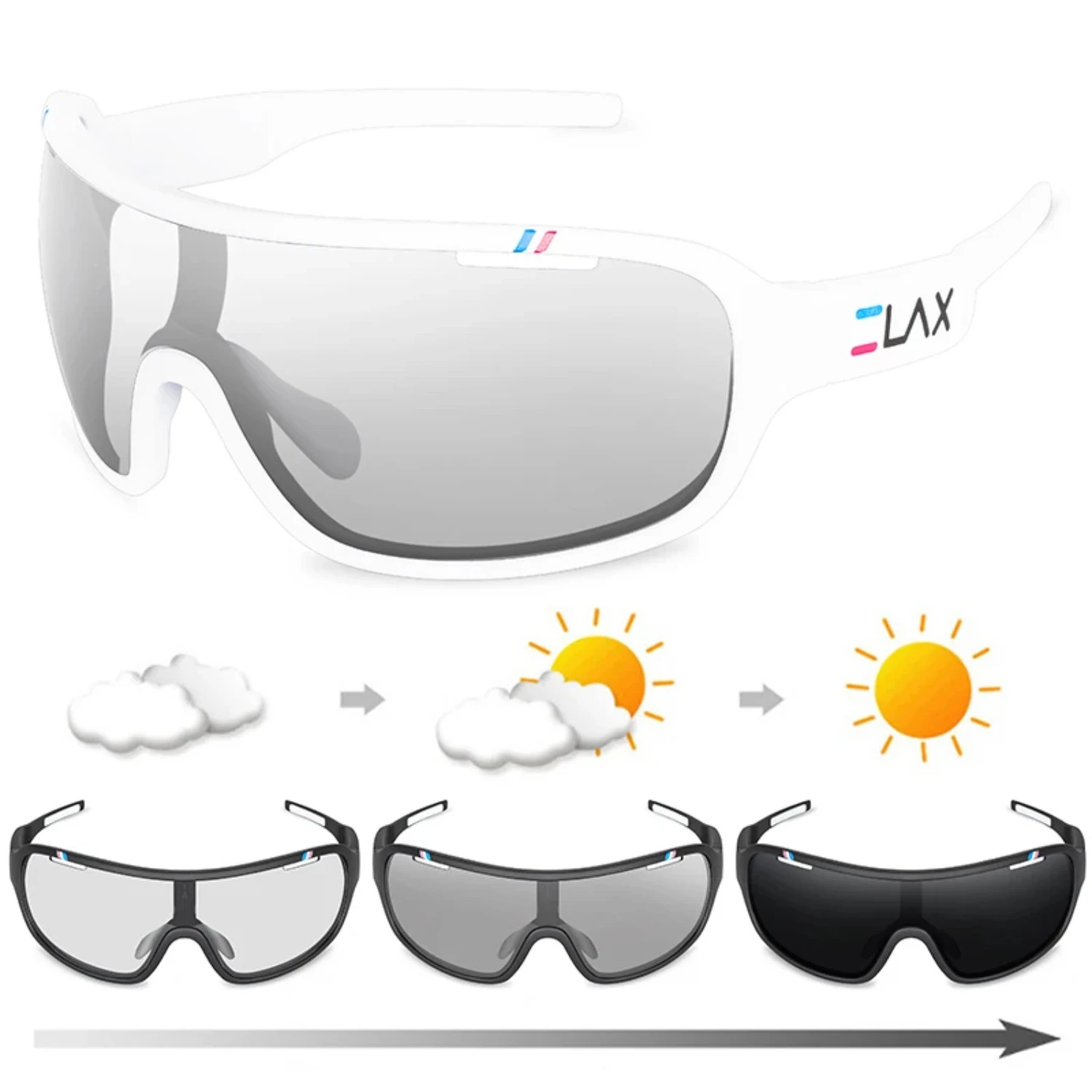 Polarisierte Photochrome UV400 Outdoor Rennrad Brillen MTB Sport Sonnenbrille Männer Frauen Fahrrad Fahrrad Brille