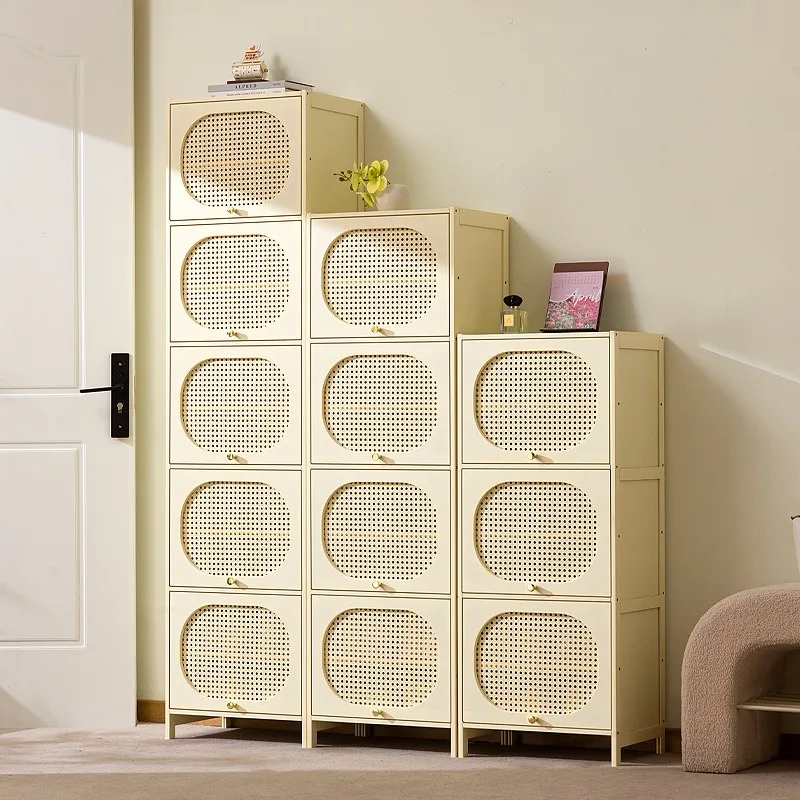 Shoe cabinet, extremely narrow small shoe rack at the entrance of the home, good-looking multi-layer indoor, simple storage