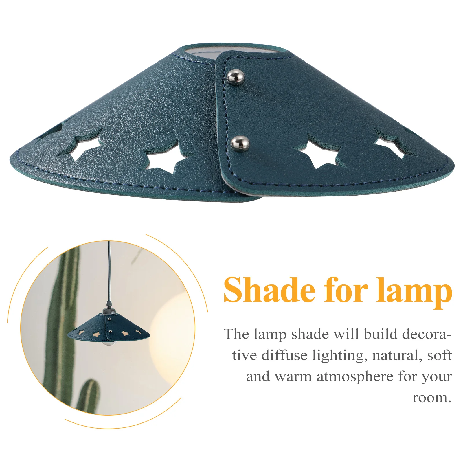 

Lampshade Chandelier Cover Cover European Style Warm Atmosphere No Dazzling Suitable for Most Lamps