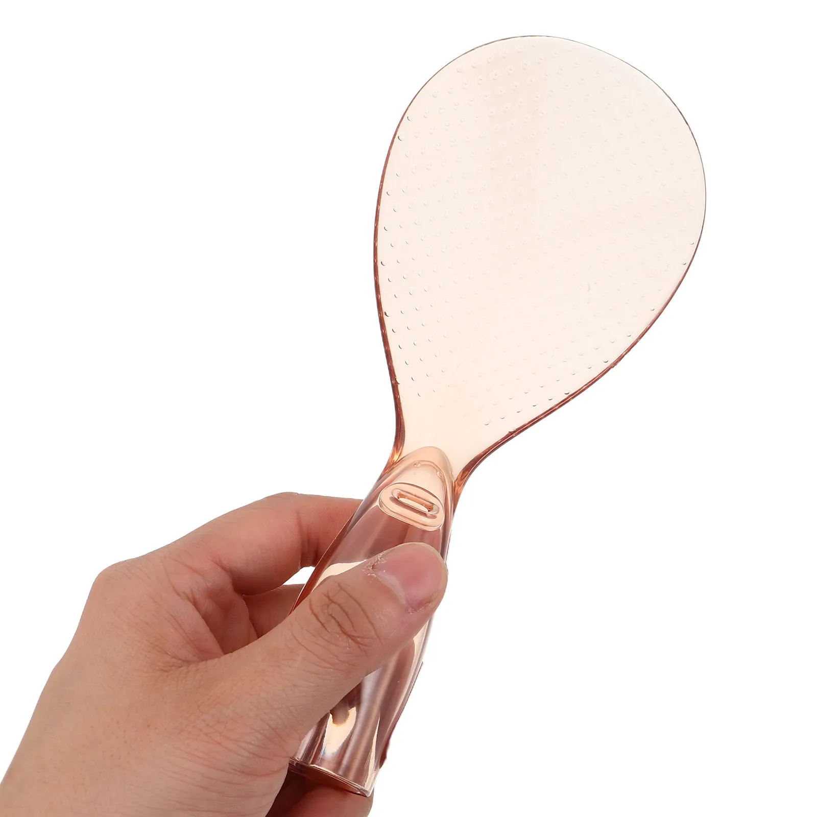 Colher de arroz multifuncional, acessório para panela de arroz, superfície antiaderente, resistente ao calor, material para pc