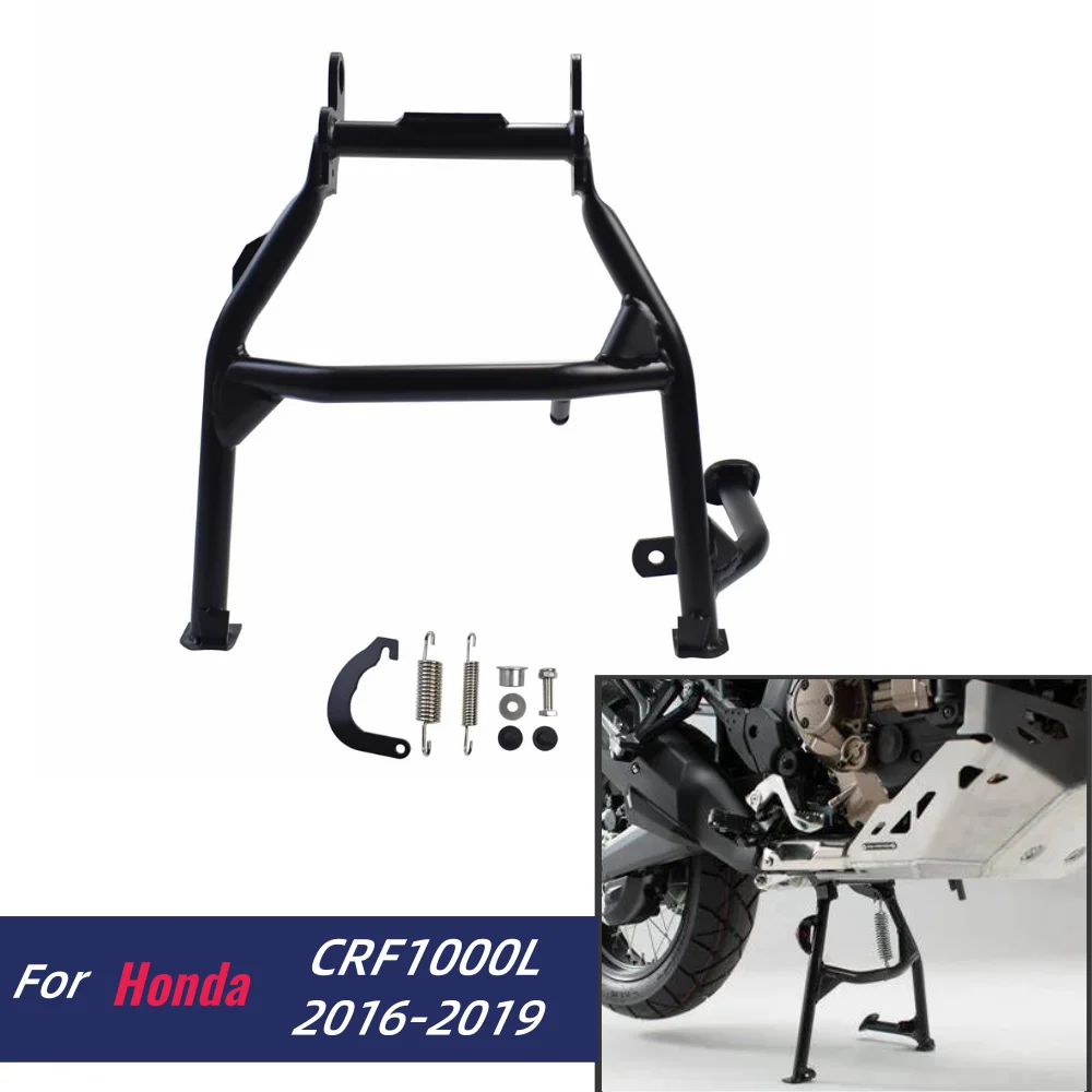 CRF1000L Center Kickstand For Honda CRF 1000L Africa Twin 2016-2019 Motorcycle Parking Kick Stand Support Bracket Centerstand