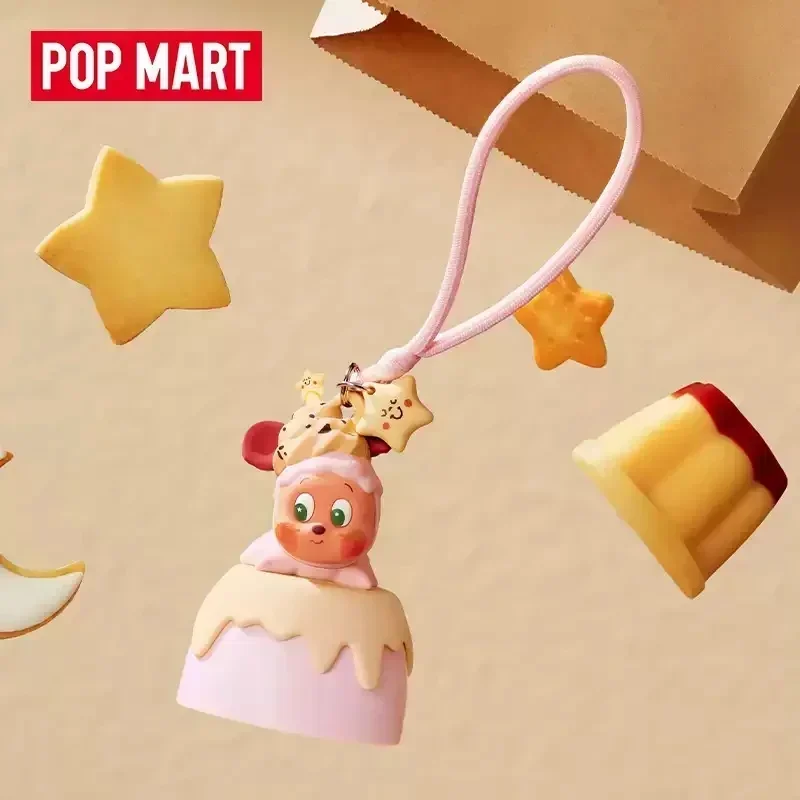 

POP MART-Silicone Night Light Mystery Box, настоящая глухая коробка, фигурки с орнаментом для сумки Guess, Twinkle и SAVOR, серия THE MOMENT