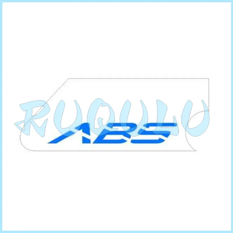 Zt350-r Front Fender Left / Right Sticker (bright Blue/abs/polymer/high Viscosity) 1210343-050000 / 1210343-051000 For Zontes