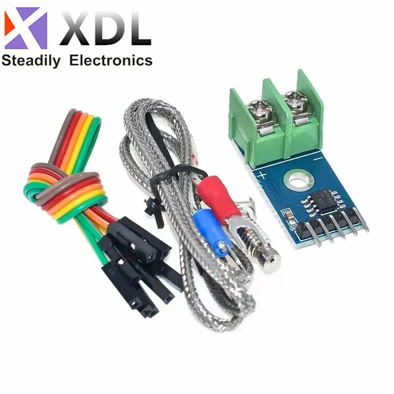 XDL MAX6675 Module + K Type Thermocouple Thermocouple Senso Temperature Degrees Module for arduino