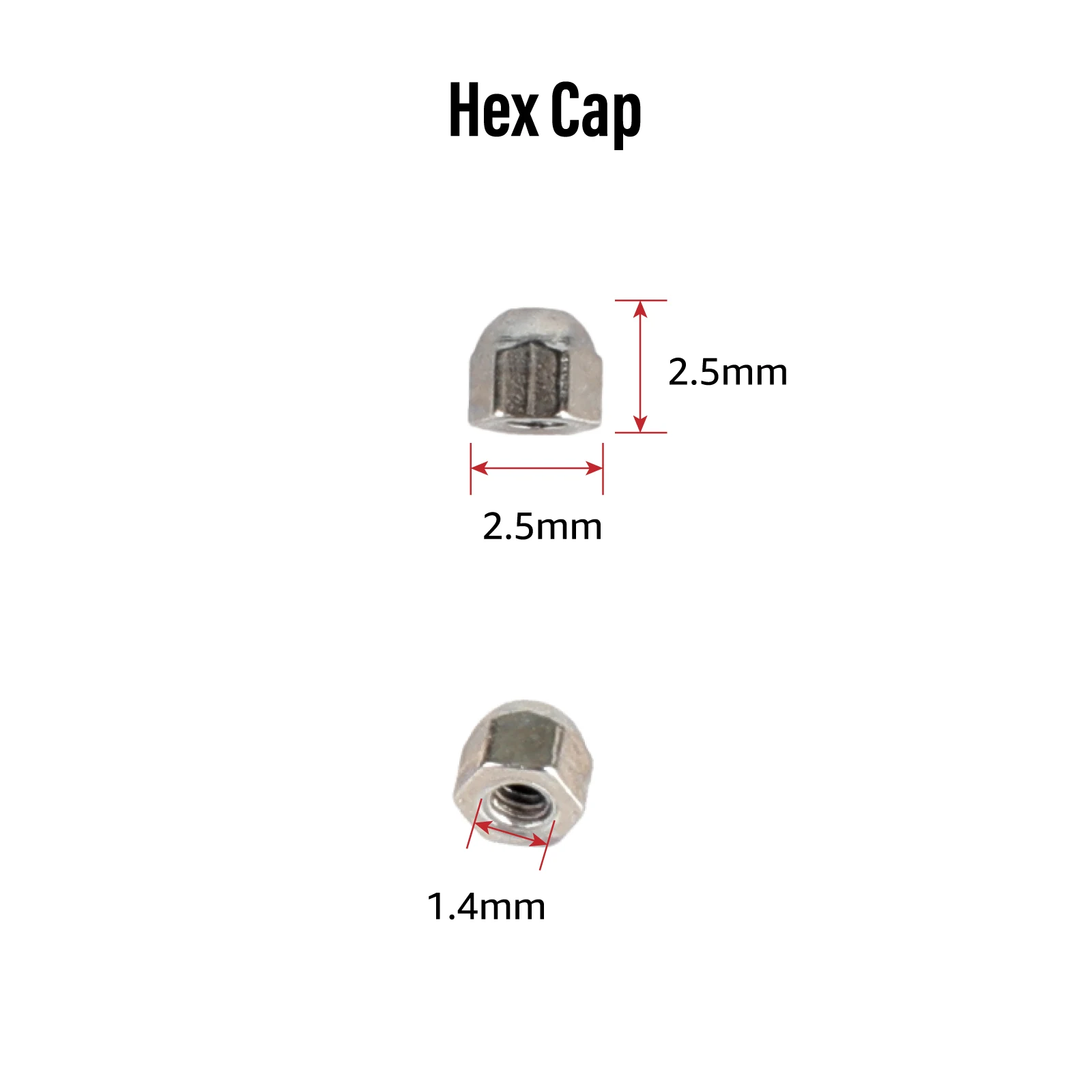 200Pcs Metal Hex Screw Caps for Eyeglasses - Compatible with Rimless Glasses & Select Sunglasses, Durable Eyewear Repair Acc