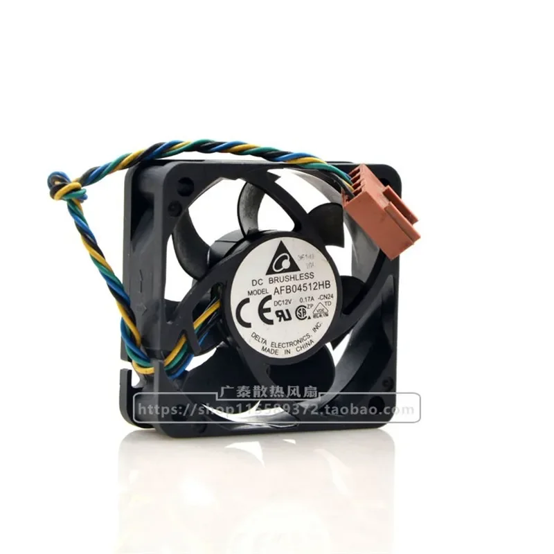 for Original AFB04512HB 4515 12V 0.17A 4.5CM CPU PWM Speed Regulating Cooling Fan
