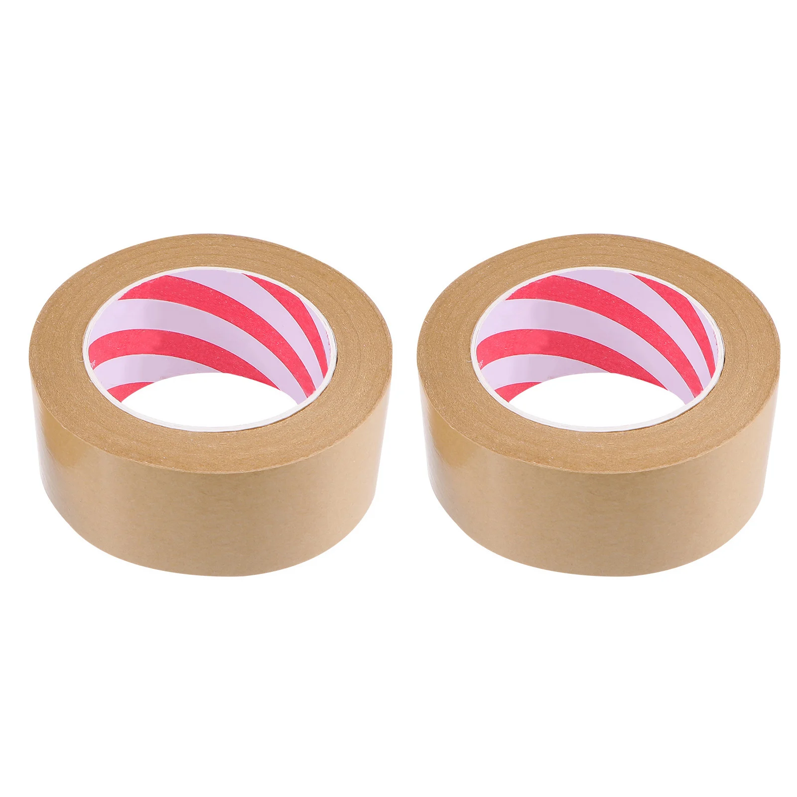 

2 Pcs Kraft Paper Tape DIY Sealing Painting Frame Mounting Gift Wrapping -free