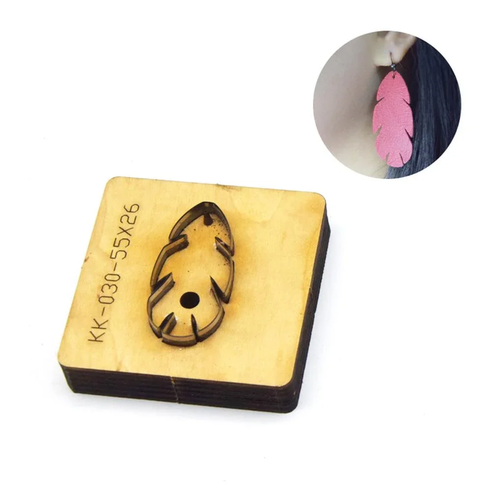 Custom Leather Paper Earring Decoration, Cutting Steel rule, click Press Die Clicker Tools, Handmade Handicraft, DIY
