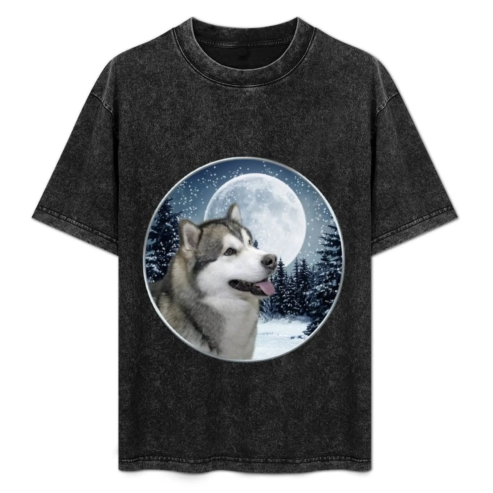 

Alaskan Malamute T-Shirt man t shirt graphic man shirts cotton shirt designer shirt summer T-Shirt