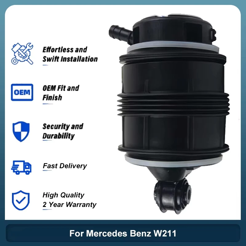 

Suitable for Mercedes Benz W211 C219 Rear Left and Right Air Spring with ADS 2113201625 2113201525