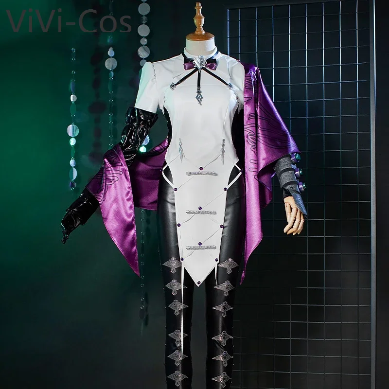 

ViVi-Cos Raven Cosplay Costumes Sexy Women Girls Cheongsam Dress Game Path to Nowhere Cos Suit Outfit Halloween Party Unifrom