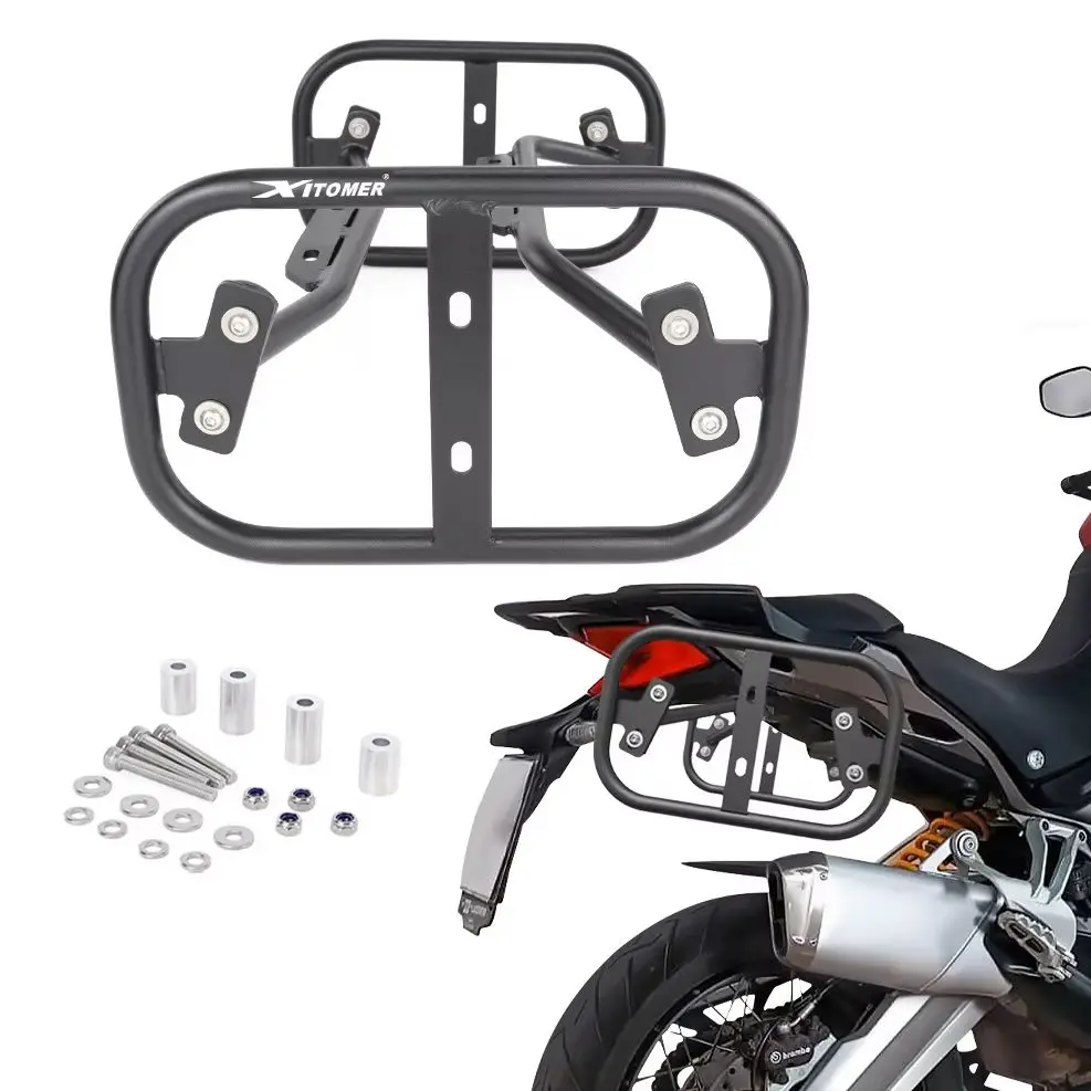 

For Ducati Multistrada 1260 1200 Enduro Multistrada 950/S V2/S Motorcycle Saddlebag Support Bar Mount Bracket Side Luggage Racks