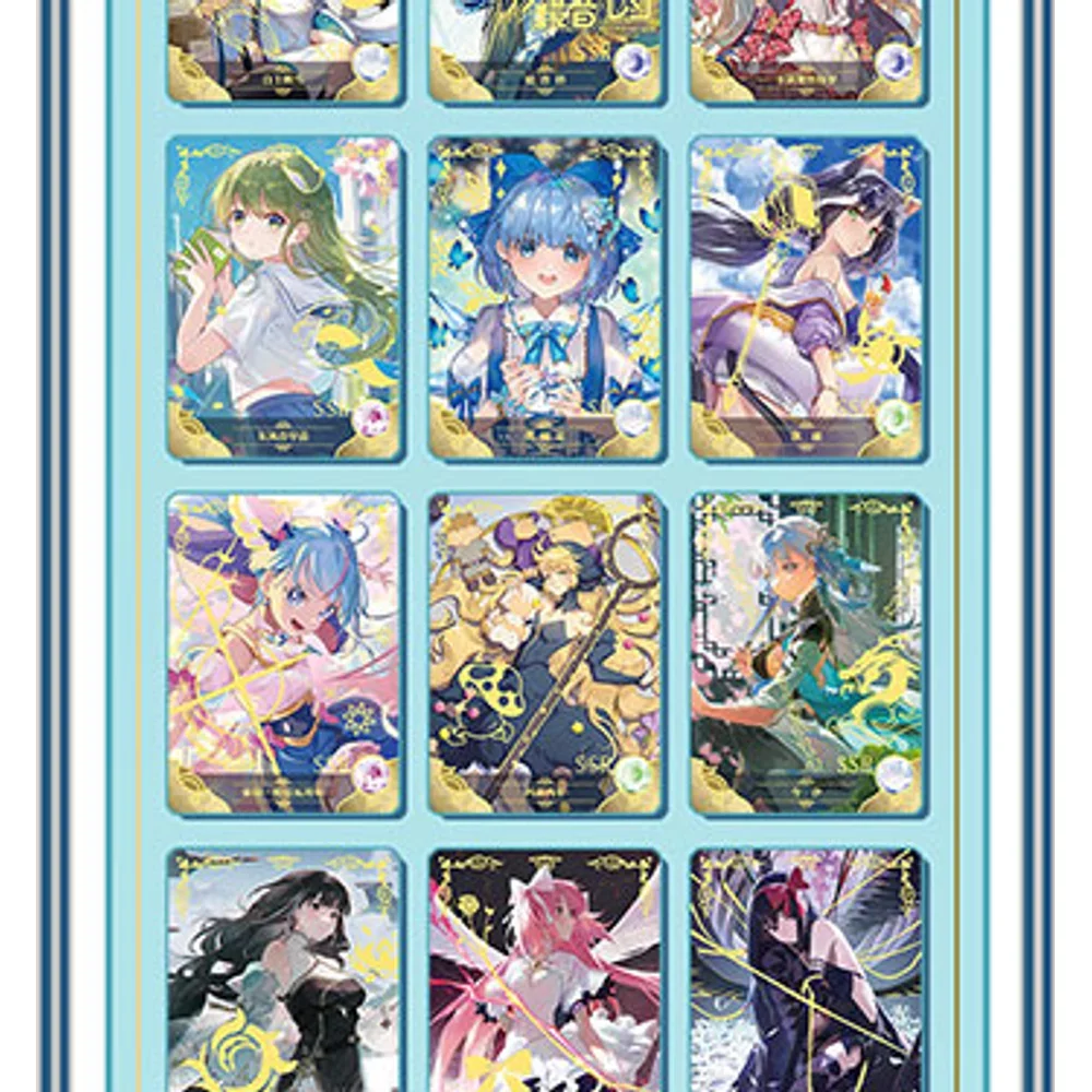 Nueva tarjeta de historia de diosa, capítulo de Canglan, tarjeta SER rara, colección de diosa de Anime, juguetes, regalos