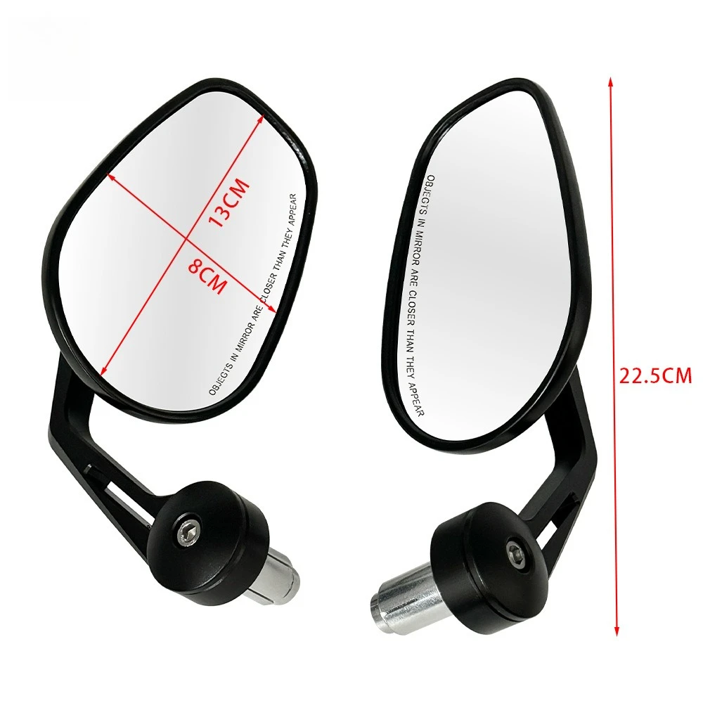 

Motorcycle Accessories CNC Mirrors Universal 7/8 "Handle Round for Harley Handlebar Mirrors