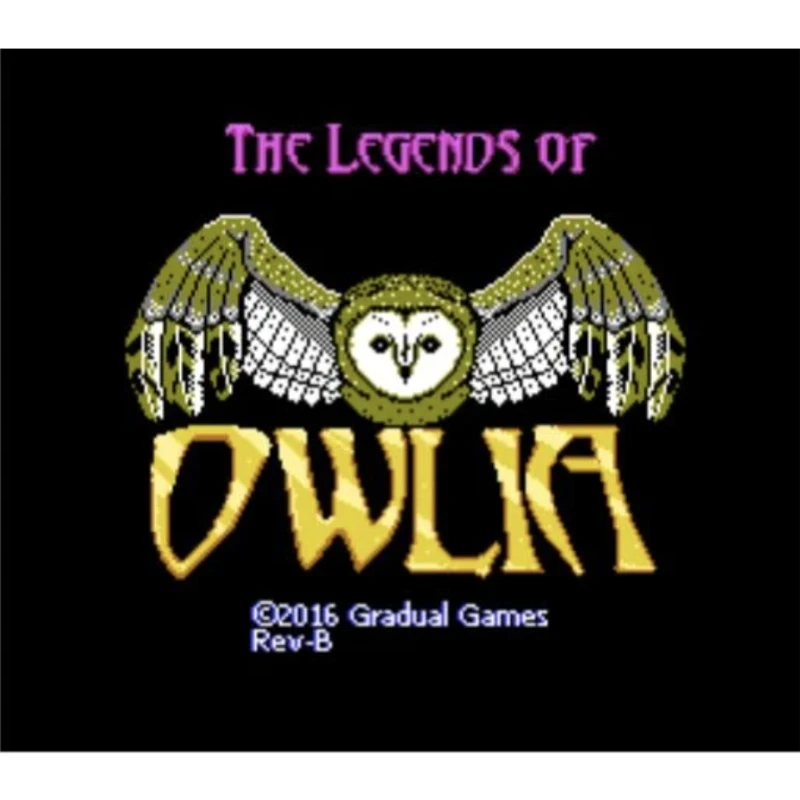 Cartucho de juego Owlia para consola FC / NES, tarjeta de videojuego de 60 pines / 72 pines