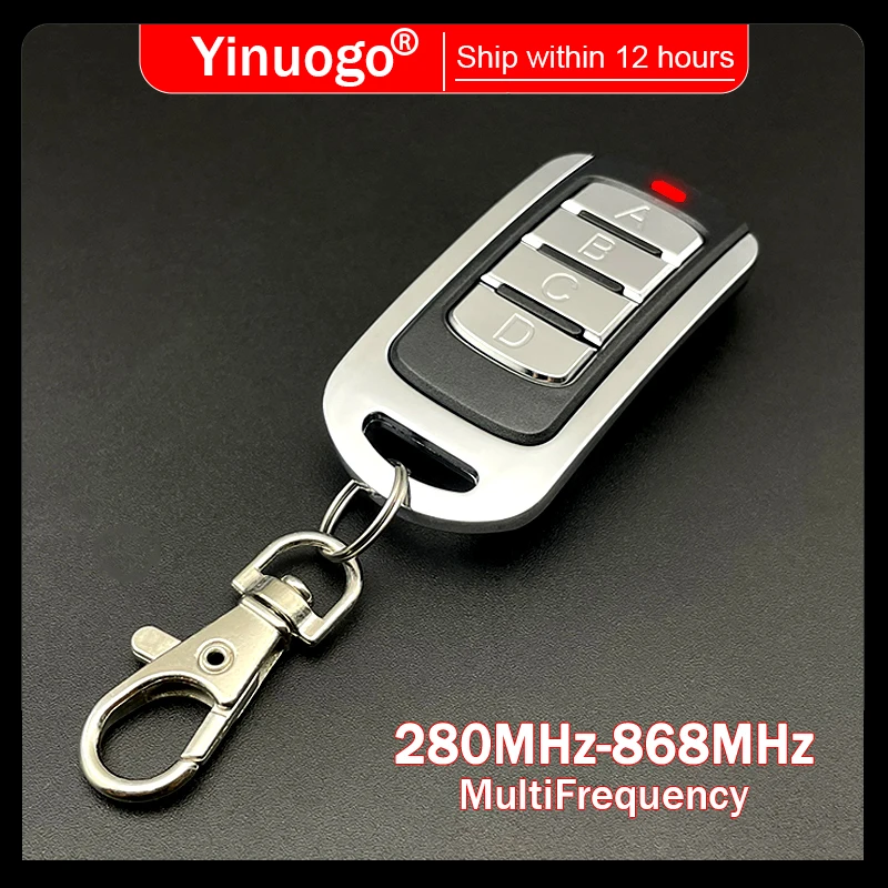 MultiFrequency Garage Door Remote Control Duplicator 315MHz 390MHz 433MHz 868MHz Gate Remote Control Garage Door Opener Command