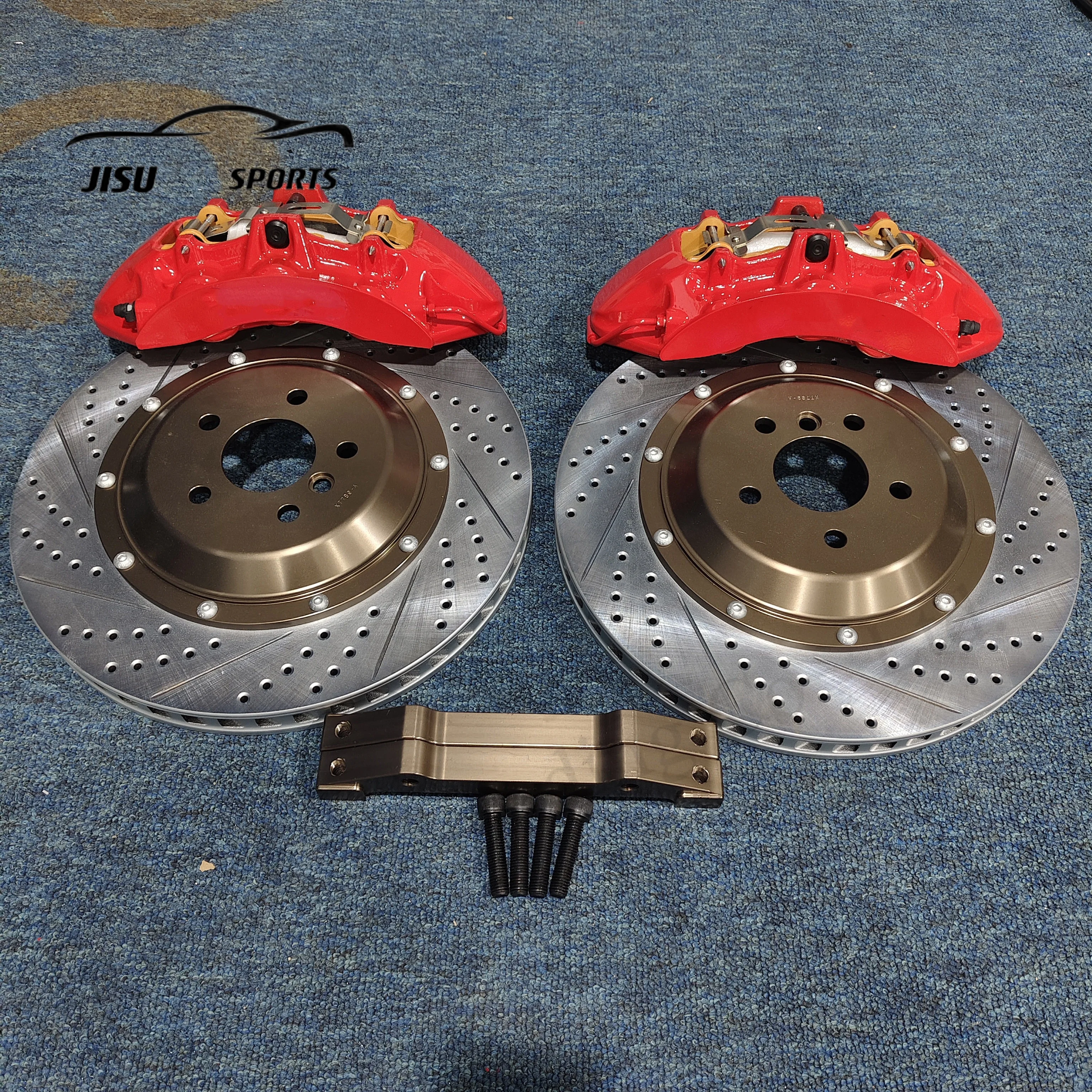 For Car Brake Caliper Kit 6 Piston Brakes Caliper Set 355mm Front Disc Brake Rotor for BMW M3 G80 F10 F30 F22 F35 G20 G28 G30