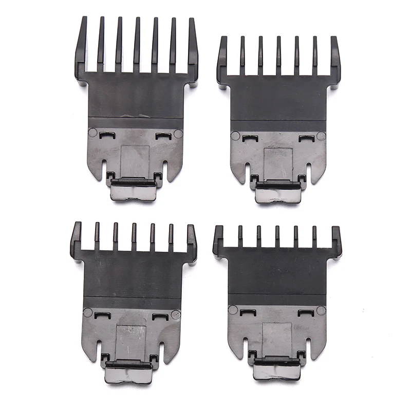 4PCS T9 Universal Hair Clipper Limit Comb Guide Sets 1.5mm/3mm/6mm/10mm Limit Calipers Trimmer Guards Hairdressing Tools