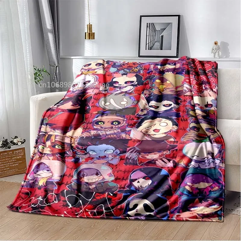 

Dead by Daylight Flannel Blanket Horror Game Soft Cover Lightweight Warm Plush Bed Sofa Chair Blanket