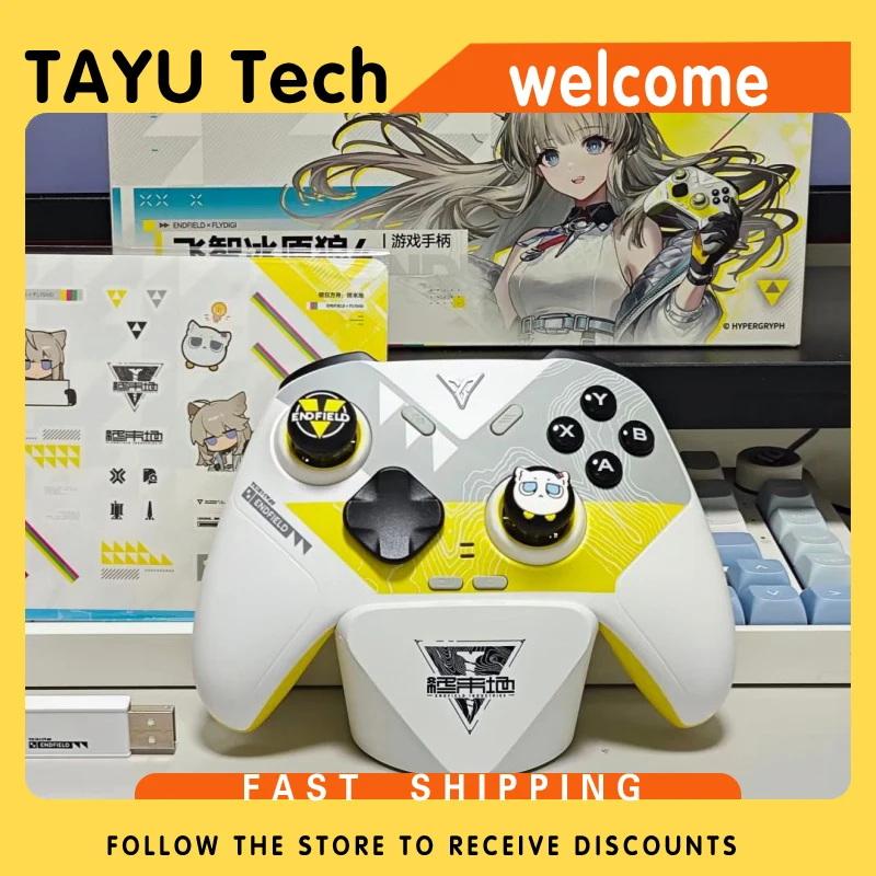 2026 NEW Direwolf 4 Wireless Gaming Controller Arknights Endfield Gamepad with Charging Dock for PC Switch Phone⁠