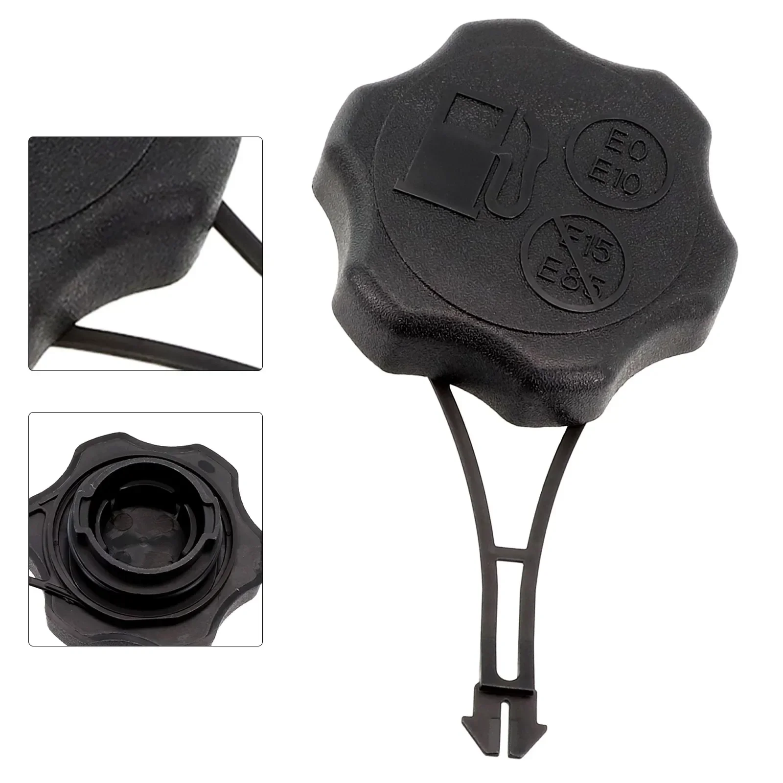 For 675Exi 725Exi Gas Cap Delicate For 594061 Black For Tank 594112 Plastic Reliable Durable High Quality Practical