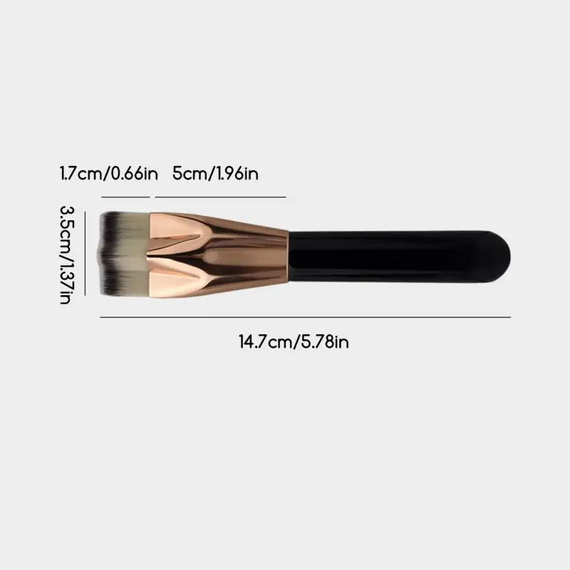 Foundation Make-Up Borstel Gezicht Wang Contour Blusher Neus Foundation Losse Power Cosmetische Make-Up Borstels Tool Schoonheid Accessoires